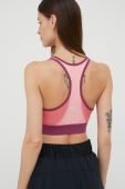 Спортивний бюстгальтер Fila Rabenau колір рожевий візерунок Спортивний бюстгальтер Fila Rabenau колір рожевий візерунок