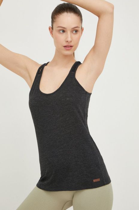 Топ Protest жіночий колір сірий Топ Protest жіночий колір сірий