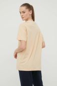 Бавовняна футболка P.E Nation колір бежевий (2273785)