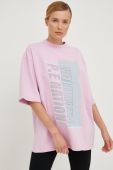 Футболка P.E Nation жіночий колір рожевий (2483527)