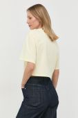 Бавовняна футболка Miss Sixty колір жовтий (2448439)