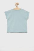 Дитяча бавовняна футболка United Colors of Benetton колір блакитний (2028956) Дитяча бавовняна футболка United Colors of Benetton колір блакитний (2028956)