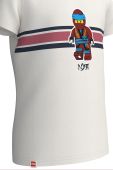 Дитяча бавовняна футболка Lego Wear колір білий (2096221)