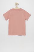 Дитяча бавовняна футболка Champion 404336 колір рожевий