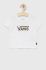 Дитяча бавовняна футболка Vans колір білий (2090528)