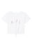 Дитяча бавовняна футболка Michael Kors колір білий (2185825)