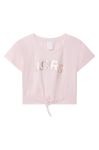 Дитяча бавовняна футболка Michael Kors колір рожевий (2185834)