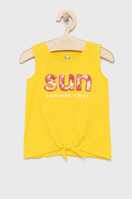 Дитячий топ Birba&Trybeyond колір жовтий (2348869)
