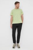 Бавовняна футболка Guess колір зелений з аплікацією (2149422) Бавовняна футболка Guess колір зелений з аплікацією (2149422)