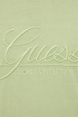 Бавовняна футболка Guess колір зелений з аплікацією (2149422) Бавовняна футболка Guess колір зелений з аплікацією (2149422)