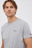 Футболка Pepe Jeans Original Basic 3 колір сірий меланж Футболка Pepe Jeans Original Basic 3 колір сірий меланж