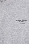Футболка Pepe Jeans Original Basic 3 колір сірий меланж Футболка Pepe Jeans Original Basic 3 колір сірий меланж