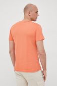Бавовняна футболка Pepe Jeans Alessio колір помаранчевий з принтом Бавовняна футболка Pepe Jeans Alessio колір помаранчевий з принтом