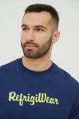 Бавовняна футболка RefrigiWear колір синій з принтом (2313190) Бавовняна футболка RefrigiWear колір синій з принтом (2313190)