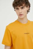 Бавовняна футболка G-Star Raw колір жовтий з принтом (3183415)