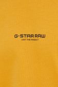 Бавовняна футболка G-Star Raw колір жовтий з принтом (3183415)