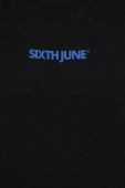 Бавовняна футболка Sixth June колір чорний з принтом (2199826) Бавовняна футболка Sixth June колір чорний з принтом (2199826)