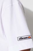 Бавовняна футболка Ellesse колір коричневий однотонний SHM11649-BROWN