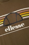 Бавовняна футболка Ellesse колір зелений з принтом SHM13827-KHAKI (2198713) Бавовняна футболка Ellesse колір зелений з принтом SHM13827-KHAKI (2198713)