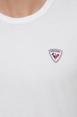 Бавовняна футболка Rossignol колір білий з аплікацією Бавовняна футболка Rossignol колір білий з аплікацією