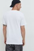 Бавовняна футболка HUF колір білий з принтом (2535505) Бавовняна футболка HUF колір білий з принтом (2535505)