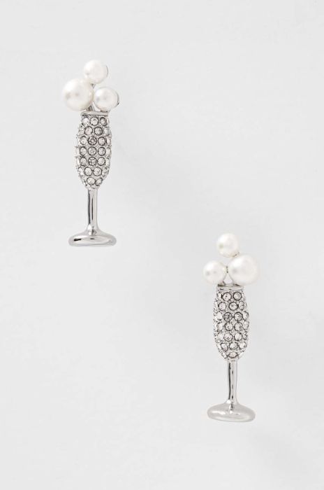 Сережки Kate Spade колір срібний (2848544)