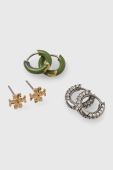 Сережки Tory Burch 3-pack колір золотий