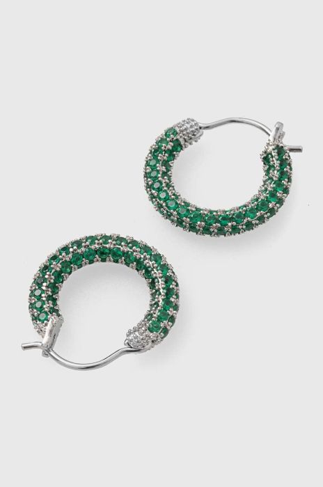 Сережка LUV AJ колір зелений