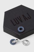 Сережки LUV AJ колір блакитний (3102688)