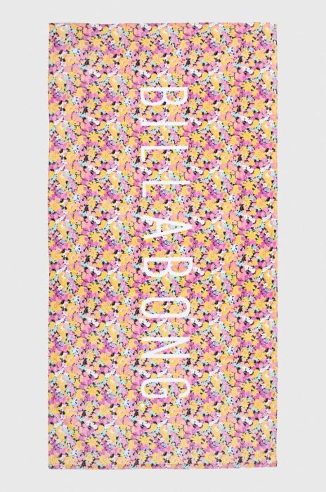 Бавовняний рушник Billabong колір жовтий Бавовняний рушник Billabong колір жовтий