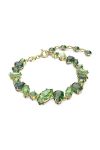 Браслет Swarovski Gema жіночий колір зелений (3189629)