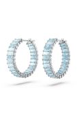 Сережки Swarovski Matrix колір блакитний (3189703)