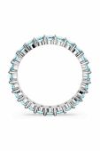 Перстень Swarovski 5658668 MATRIX колір блакитний