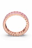 Перстень Swarovski Matrix колір рожевий (2982239) Перстень Swarovski Matrix колір рожевий (2982239)