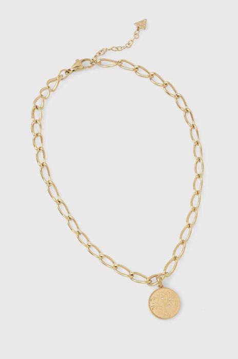 Позолочене кольє Guess колір золотий (3057301) Позолочене кольє Guess колір золотий (3057301)