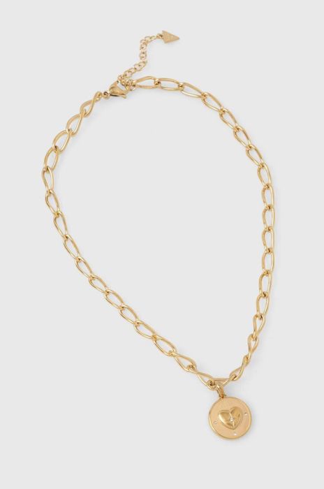 Позолочене кольє Guess колір золотий (3057302) Позолочене кольє Guess колір золотий (3057302)
