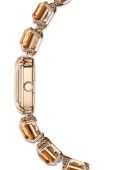 Годинник Swarovski MILLENIA жіночий колір коричневий Годинник Swarovski MILLENIA жіночий колір коричневий