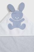 Рушник для немовляти United Colors of Benetton колір блакитний (3187384)