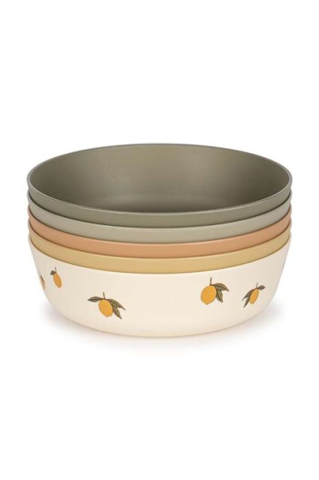 Дитяча миска Konges Sl?jd 5-pack колір барвистий (3260319) Дитяча миска Konges Sl?jd 5-pack колір барвистий (3260319)