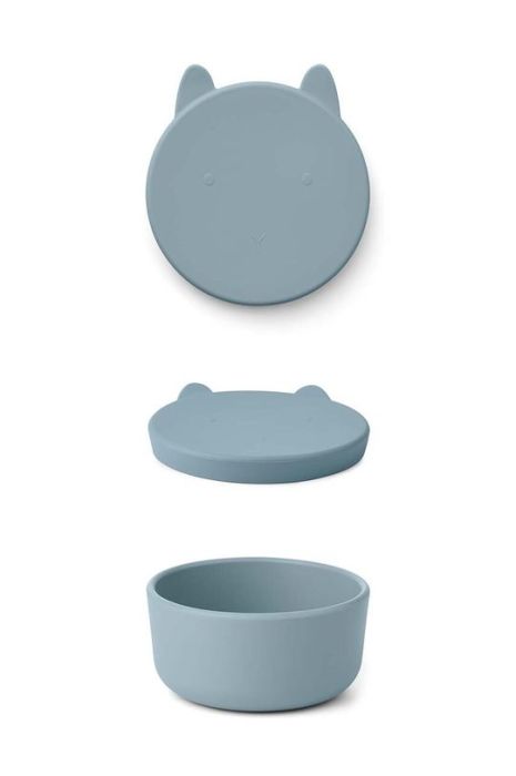 Контейнер для дитячого харчування Liewood колір блакитний (3276889) Контейнер для дитячого харчування Liewood колір блакитний (3276889)