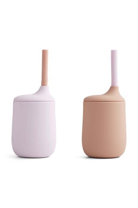 Кухлик для немовлят Liewood 2-pack колір фіолетовий (3276822) Кухлик для немовлят Liewood 2-pack колір фіолетовий (3276822)