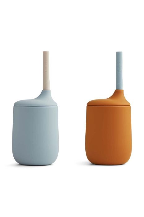 Кухлик для немовлят Liewood 2-pack колір жовтий (3276819) Кухлик для немовлят Liewood 2-pack колір жовтий (3276819)