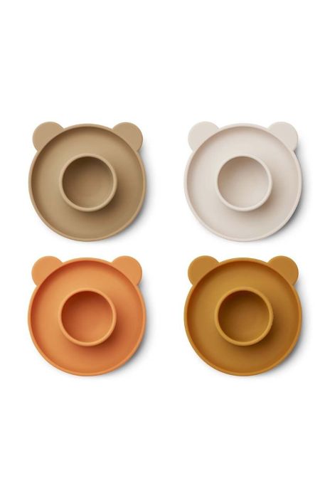 Підставка для яєць Liewood 4-pack колір бежевий (3327006) Підставка для яєць Liewood 4-pack колір бежевий (3327006)