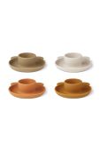 Підставка для яєць Liewood 4-pack колір бежевий (3327006) Підставка для яєць Liewood 4-pack колір бежевий (3327006)
