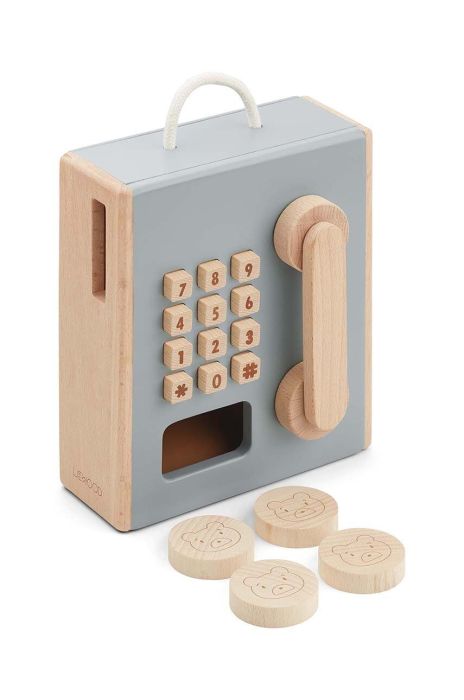 Дерев'яна іграшка для дітей Liewood колір блакитний (3276892) Дерев'яна іграшка для дітей Liewood колір блакитний (3276892)