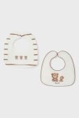 Дитячий слюнявчик Mayoral Newborn 2-pack колір бежевий (3165959) Дитячий слюнявчик Mayoral Newborn 2-pack колір бежевий (3165959)
