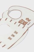 Дитячий слюнявчик Mayoral Newborn 2-pack колір бежевий (3165959) Дитячий слюнявчик Mayoral Newborn 2-pack колір бежевий (3165959)