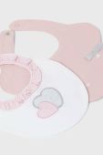 Дитячий слюнявчик Mayoral Newborn 2-pack колір рожевий (3057326) Дитячий слюнявчик Mayoral Newborn 2-pack колір рожевий (3057326)