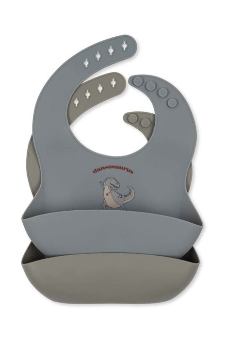 Дитячий слюнявчик Konges Sl?jd 2-pack колір барвистий (2929108) Дитячий слюнявчик Konges Sl?jd 2-pack колір барвистий (2929108)