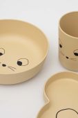 Обідній набір для дітей Liewood колір бежевий (3276893) Обідній набір для дітей Liewood колір бежевий (3276893)